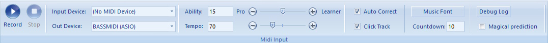 PiobMaster Setup Ribbon Controls